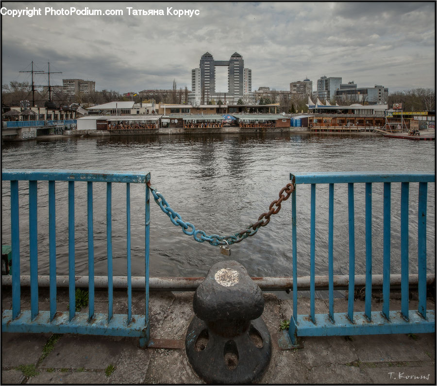Boat, Watercraft, Waterfront, Outdoors, River, Water, City