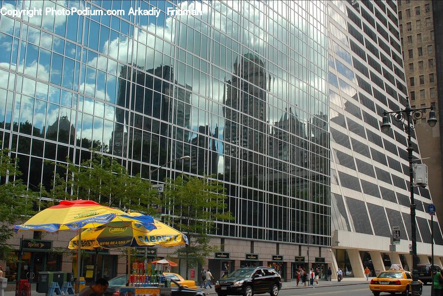 Building, City, High Rise, Downtown, Canopy, Office Building, Metropolis
