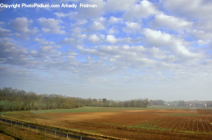 Dirt Road, Gravel, Road, Field, Grass, Grassland, Land