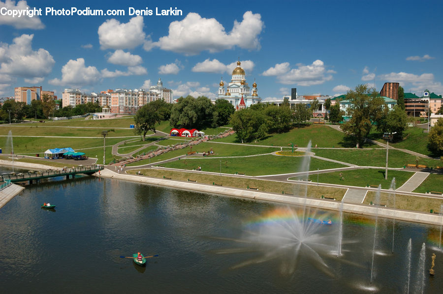 Downtown, Neighborhood, Town, Hotel, Resort, City, Urban