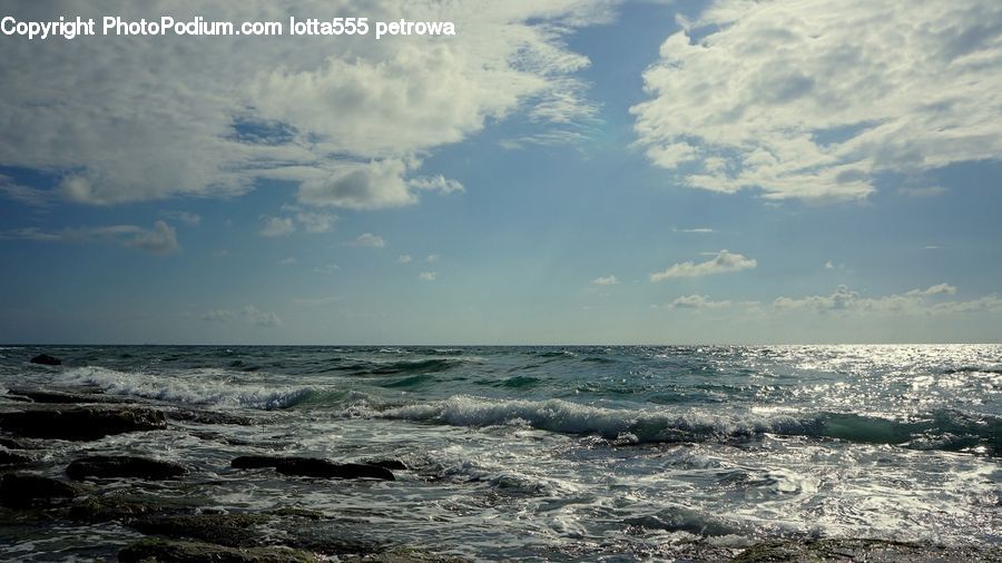 Ocean, Outdoors, Sea, Water, Azure Sky, Cloud, Sky