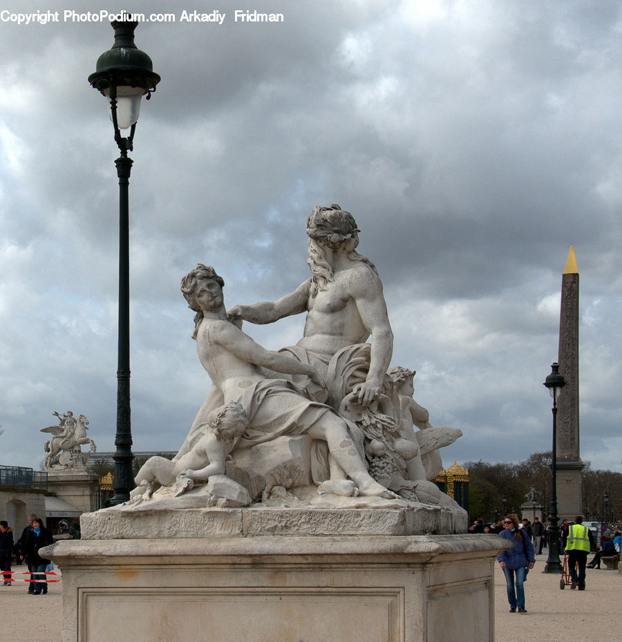 People, Person, Human, Monument, Art, Sculpture, Statue