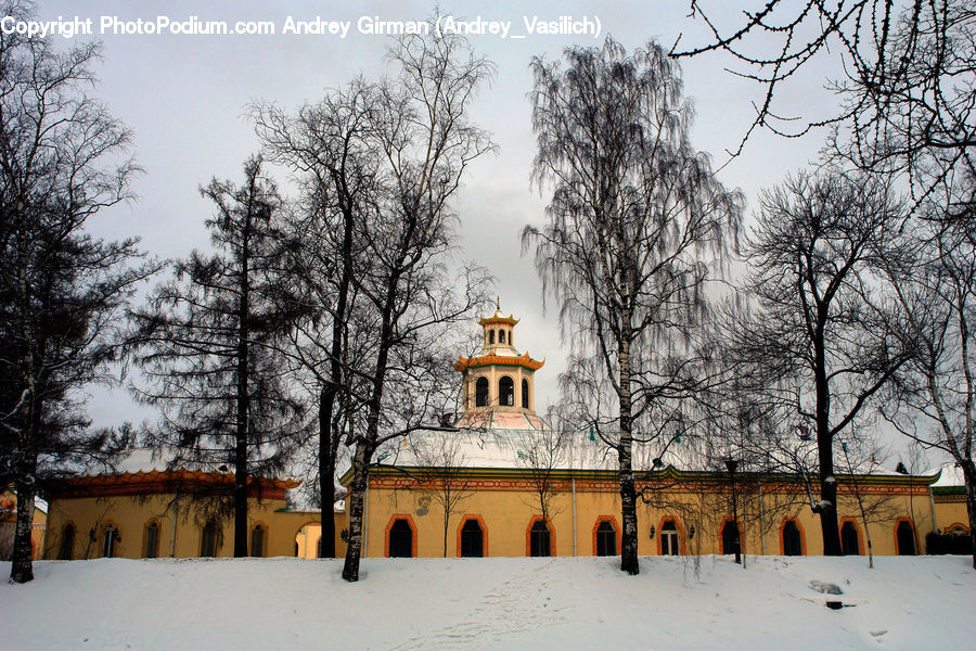 Architecture, Bell Tower, Clock Tower, Tower, Mansion, Housing, Monastery