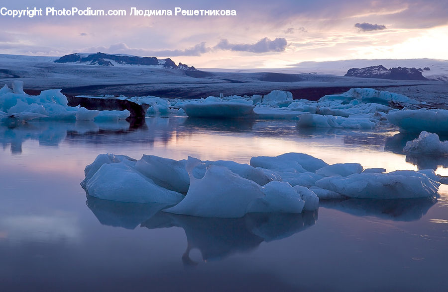 Arctic, Glacier, Ice, Mountain, Outdoors, Snow, Iceberg