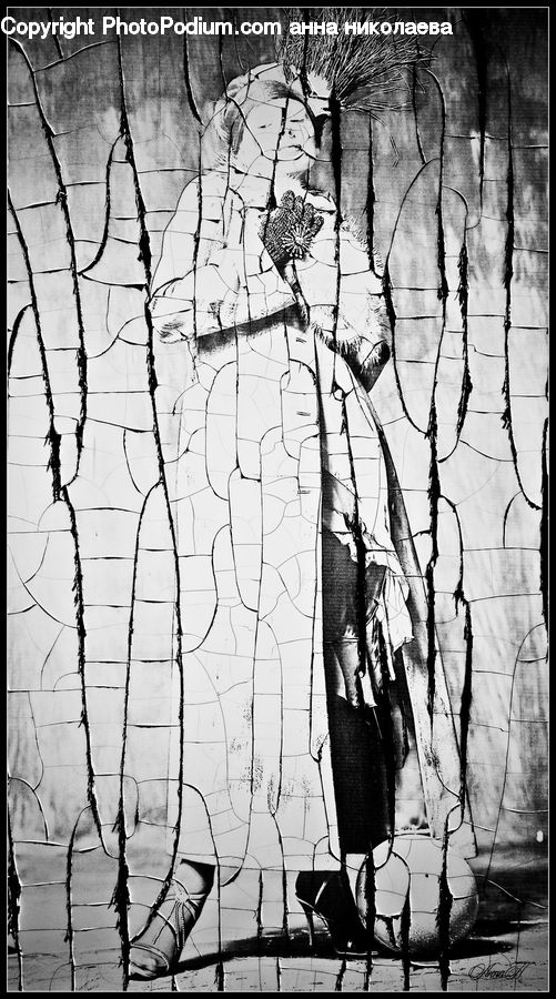 Fence, Wall, Brick, Plant, Tree