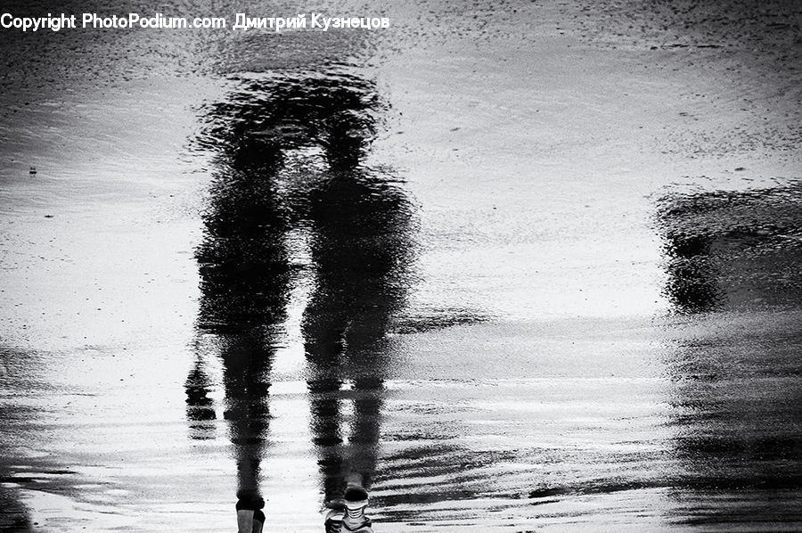 Outdoors, Ripple, Water, Sea, Silhouette, Soil