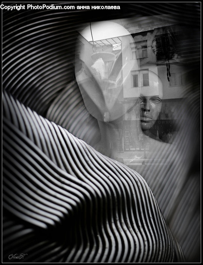 Subway, Train, Train Station, Vehicle, Person, Portrait