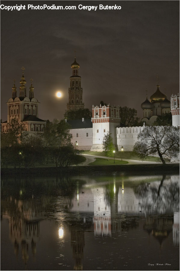 Architecture, Castle, Fort, Plant, Tree, Outdoors, River