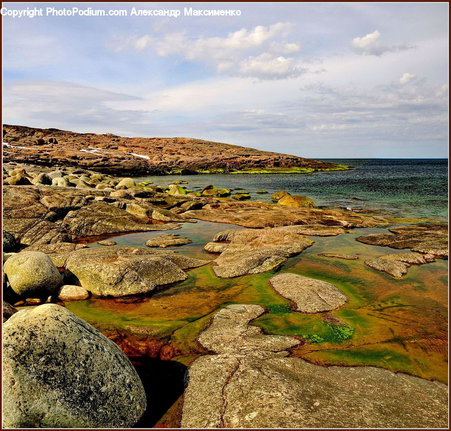Rock, Water, Pebble, Granite, Marble, Countryside, Outdoors