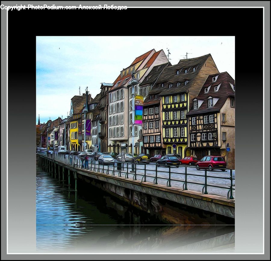 Architecture, Cathedral, Church, Worship, Collage, Poster, Boardwalk