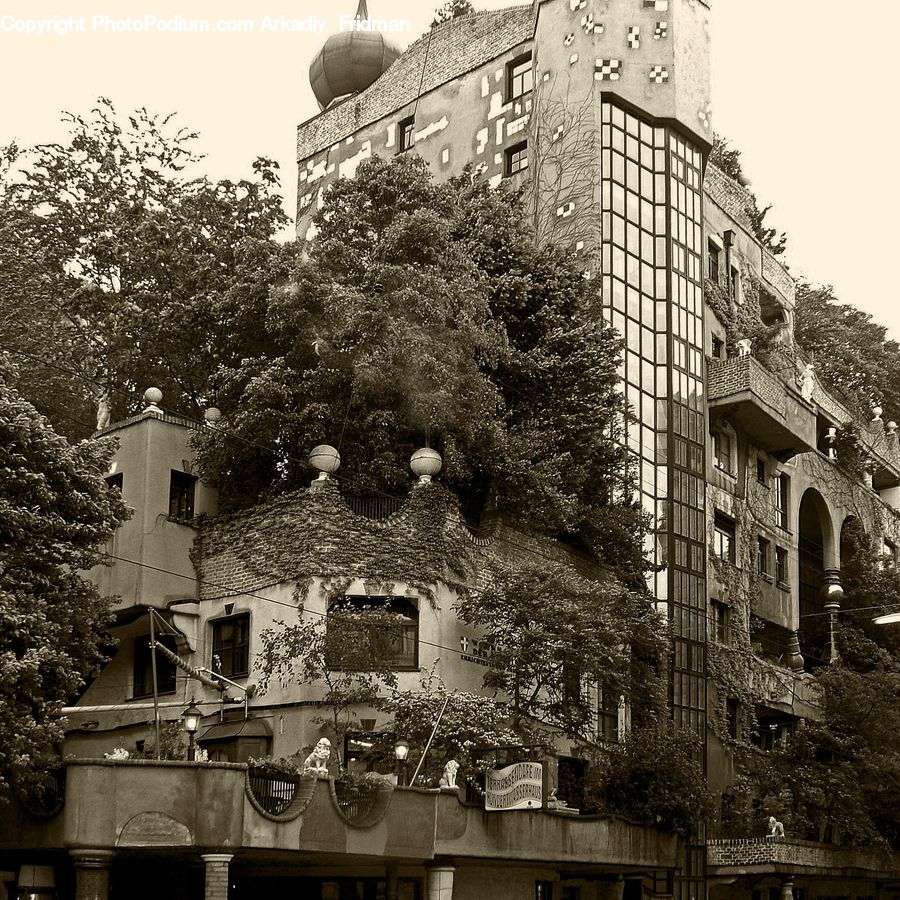 Architecture, Castle, Fort, Ruins, Building, Housing, Villa