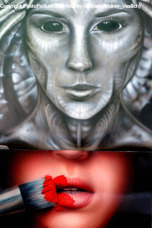 Face, Lip, Mouth, Bust, Figurine, Head