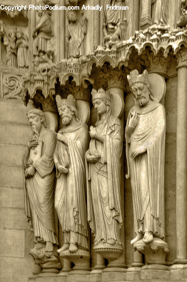 People, Person, Human, Art, Sculpture, Statue, Column
