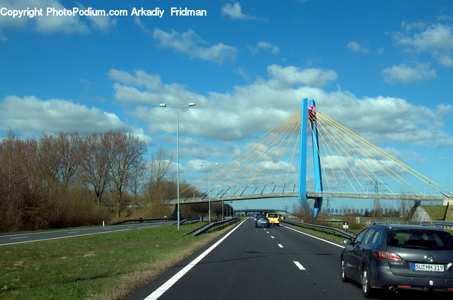 Freeway, Road, Highway, Parking, Parking Lot, Automobile, Car