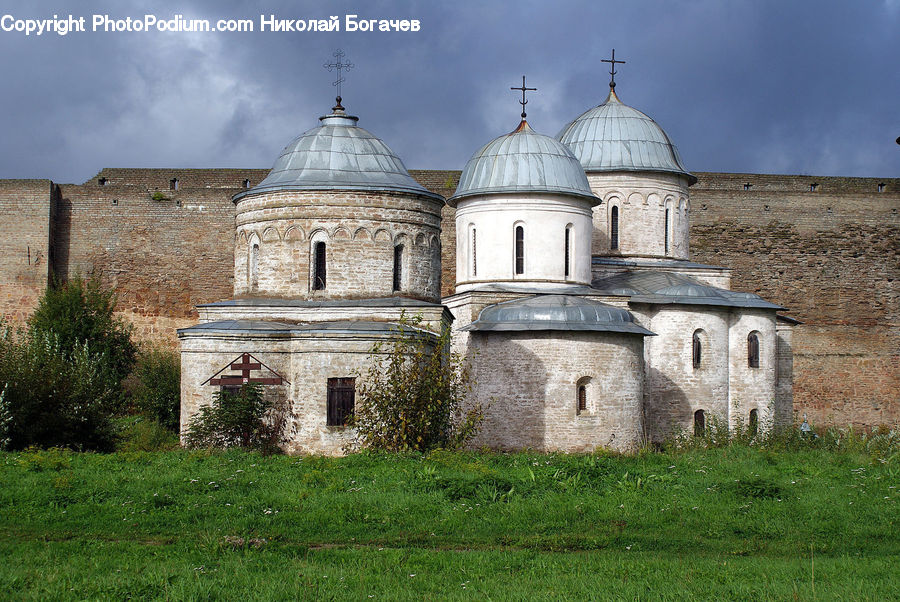 Architecture, Housing, Monastery, Dome, Castle, Fort, Brick