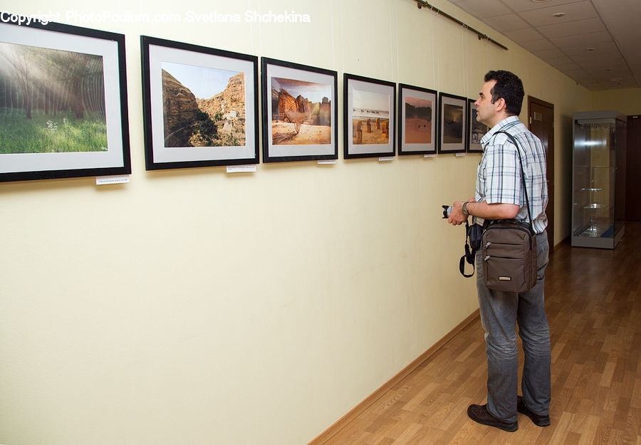 People, Person, Human, Art, Art Gallery, Electronics, Monitor