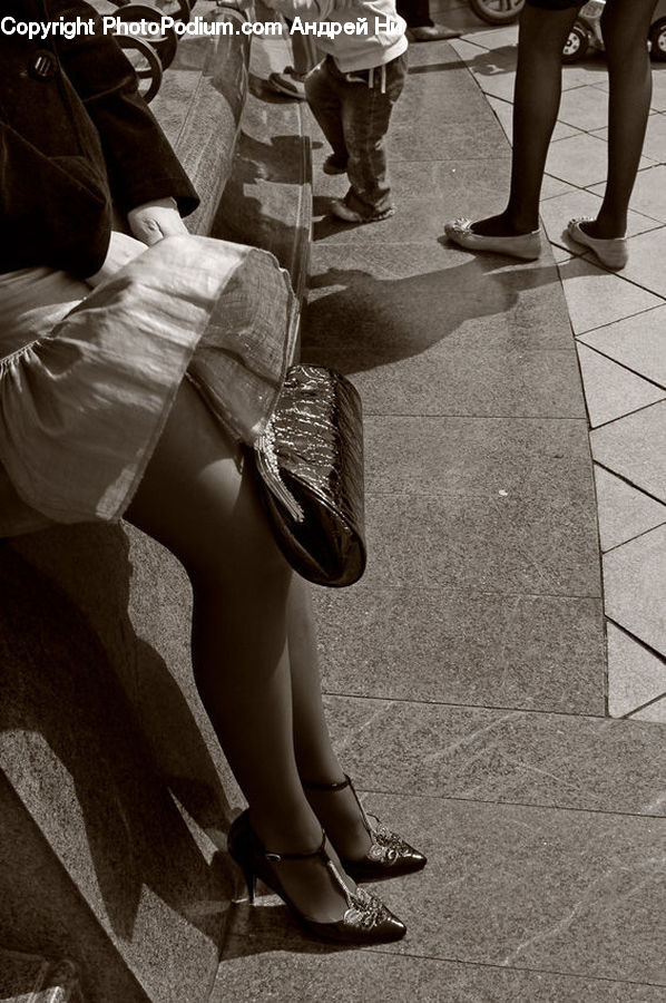 People, Person, Human, Footwear, High Heel, Shoe, Couch