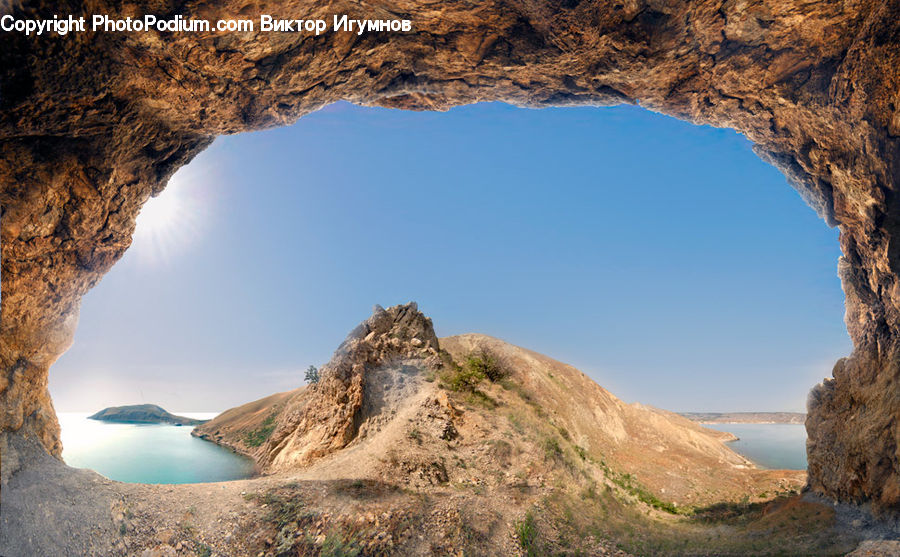 Hole, Coast, Cove, Outdoors, Sea, Water, Island