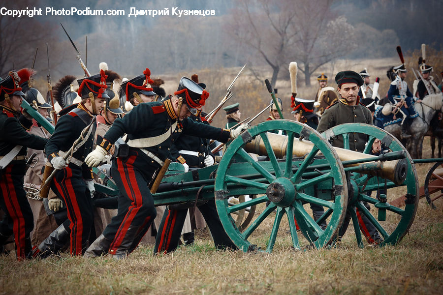 People, Person, Human, Team, Troop, Tribe, Cannon