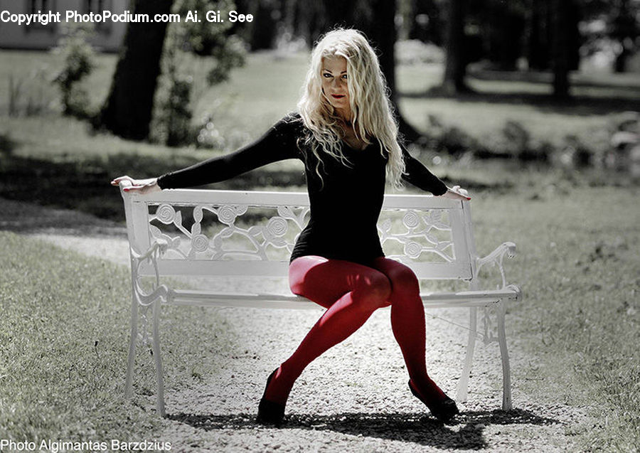 People, Person, Human, Blonde, Female, Woman, Smoke