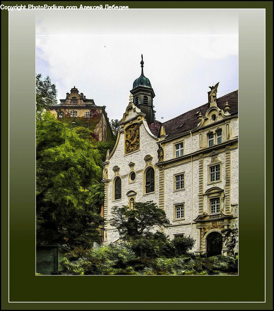 Architecture, Castle, Fort, Building, Housing, Villa, Tower