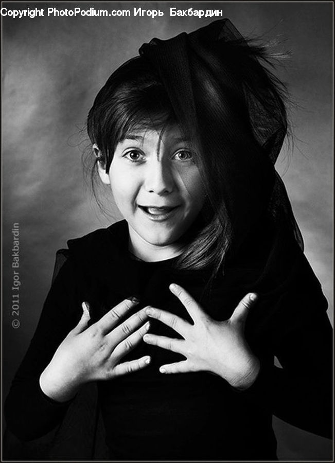 Human, People, Person, Portrait, Female, Finger