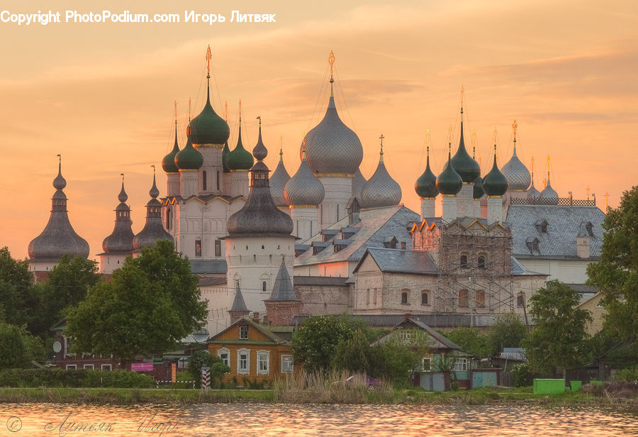 Architecture, Dome, Mosque, Worship, Castle, Fort, Plant