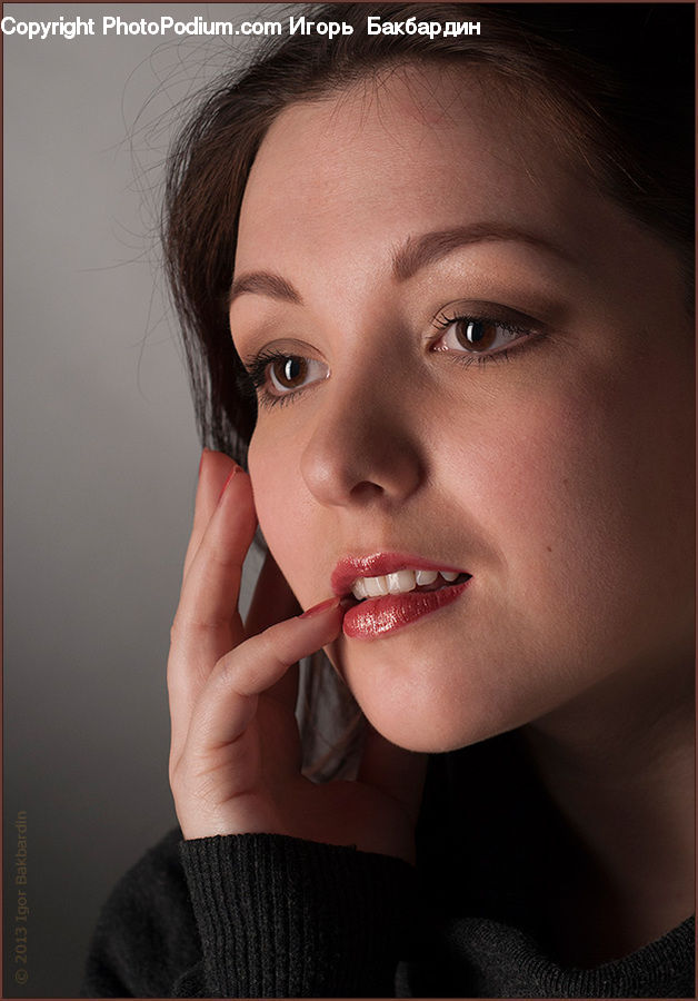 People, Person, Human, Female, Girl, Finger, Face