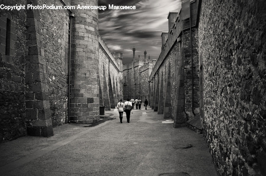 Alley, Alleyway, Road, Street, Town