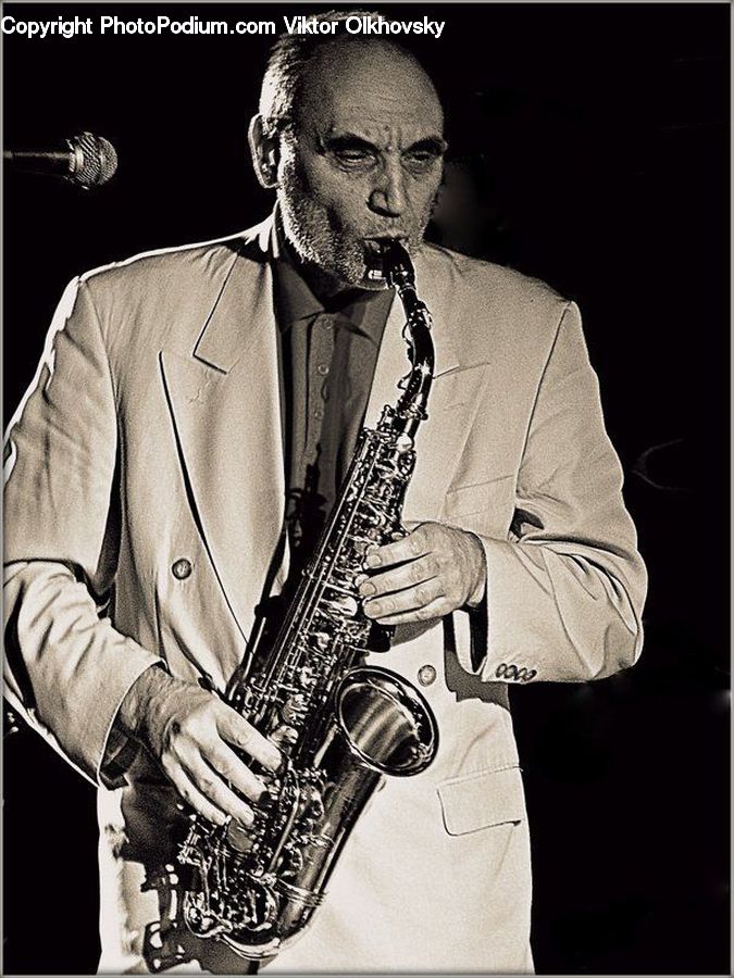 People, Person, Human, Musical Instrument, Saxophone, Jazz, Music