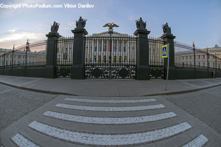 Arch, Gate, Architecture, Downtown, Plaza, Town Square, Castle