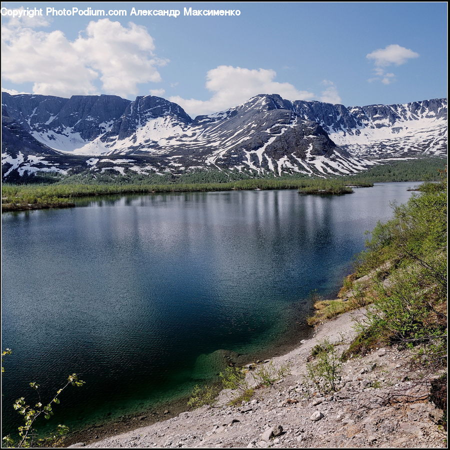 Lake, Outdoors, Water, Arctic, Glacier, Ice, Mountain