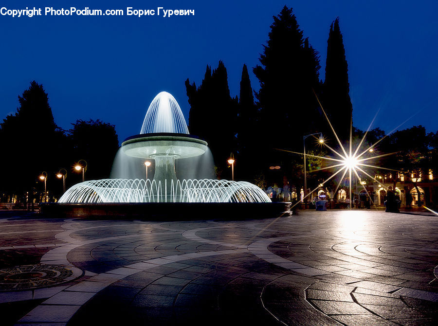 Fountain, Water, People, Person, Human, Architecture, Dome
