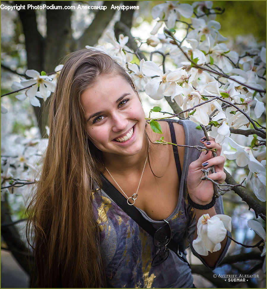 People, Person, Human, Female, Girl, Woman, Blossom