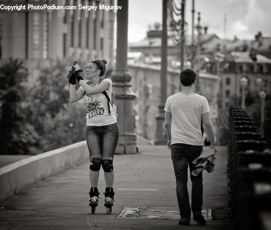 Human, People, Person, Shorts, Back, Leisure Activities, Walking