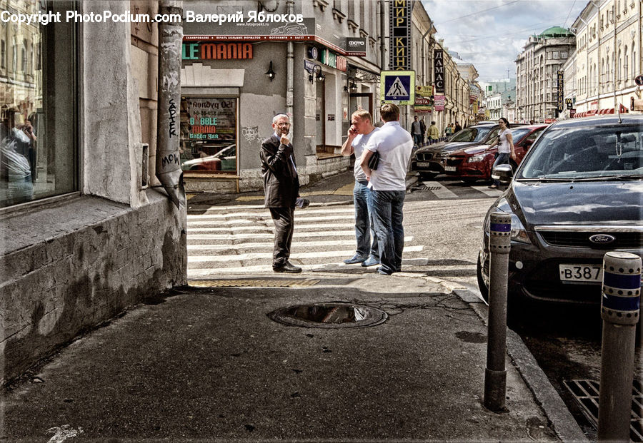 Human, People, Person, Automobile, Car, Vehicle, Parking