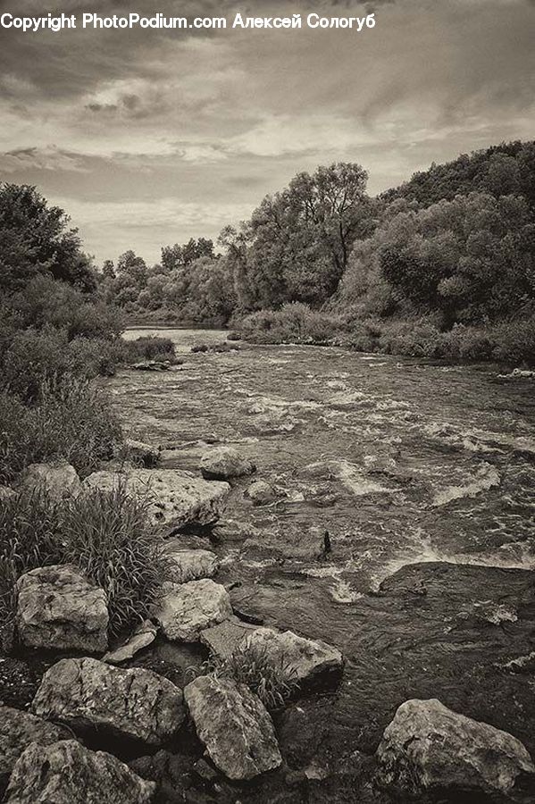 Ground, Soil, Rock, Rubble, Outdoors, River, Water