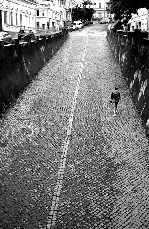 Canal, Outdoors, River, Water, Alley, Alleyway, Road
