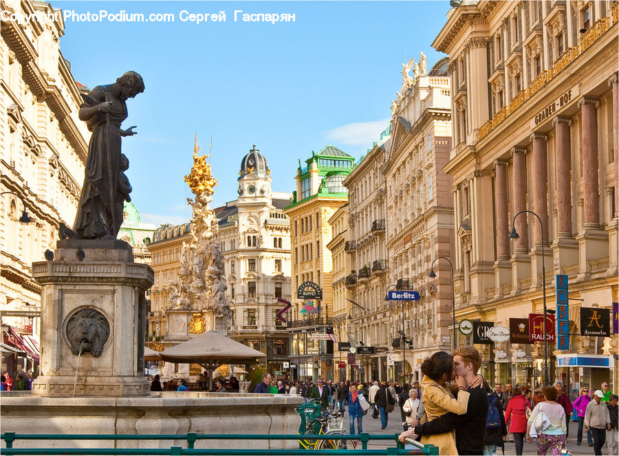 People, Person, Human, Architecture, Downtown, Plaza, Town Square