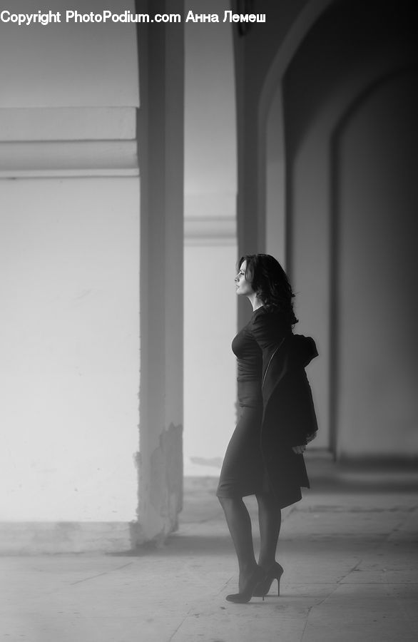 Human, People, Person, Column, Pillar, Female