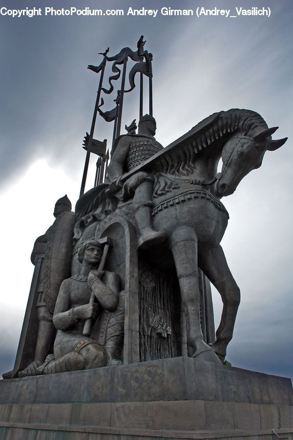 Art, Sculpture, Statue, Gargoyle, Buddha, Person, Shrine