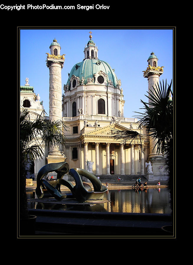 Architecture, Bell Tower, Clock Tower, Tower, Scooter, Vehicle, Motor Scooter