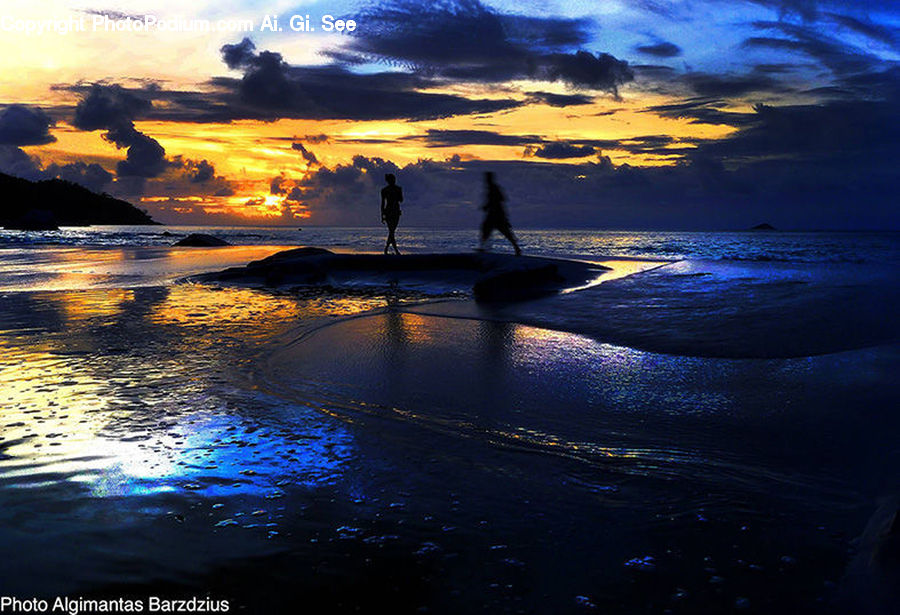 Dusk, Outdoors, Sky, Sunlight, Sunrise, Sunset, Azure Sky