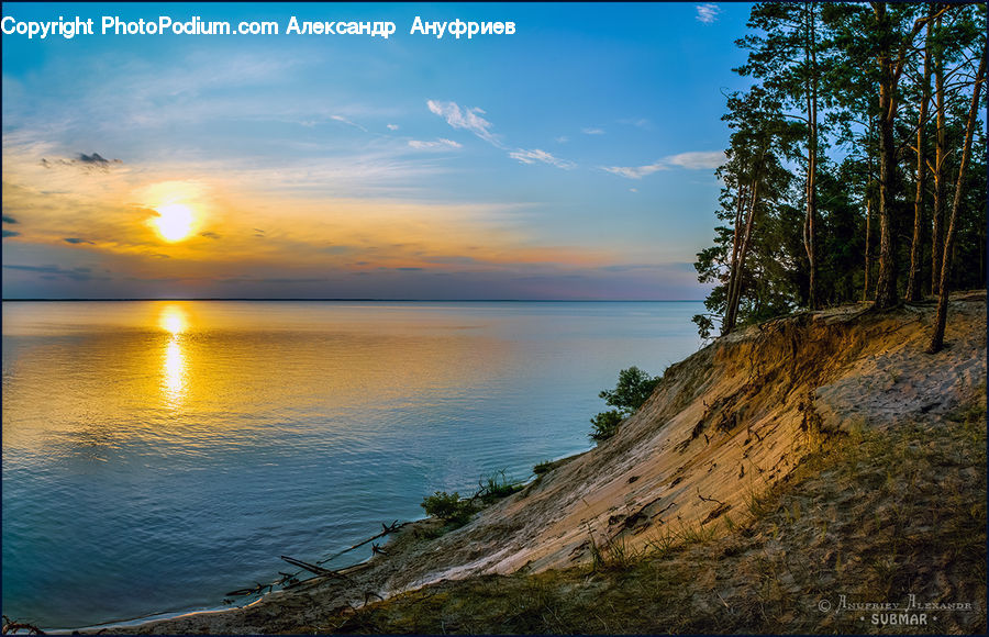 Coast, Outdoors, Sea, Water, Beach, Lake, Promontory