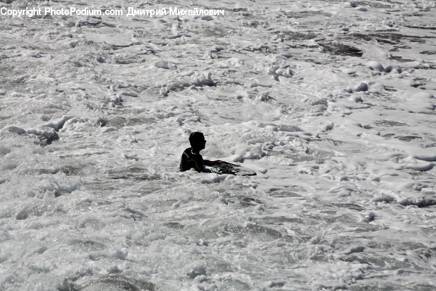 Ocean, Outdoors, Sea, Water, Sea Waves, Arctic, Ice