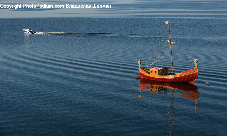 Boat, Watercraft, Dinghy, Yacht, Outdoors, Ripple, Water