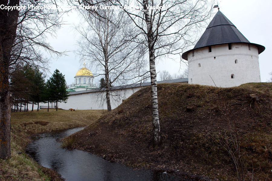 Beacon, Building, Lighthouse, Water Tower, Architecture, Dome, Ditch