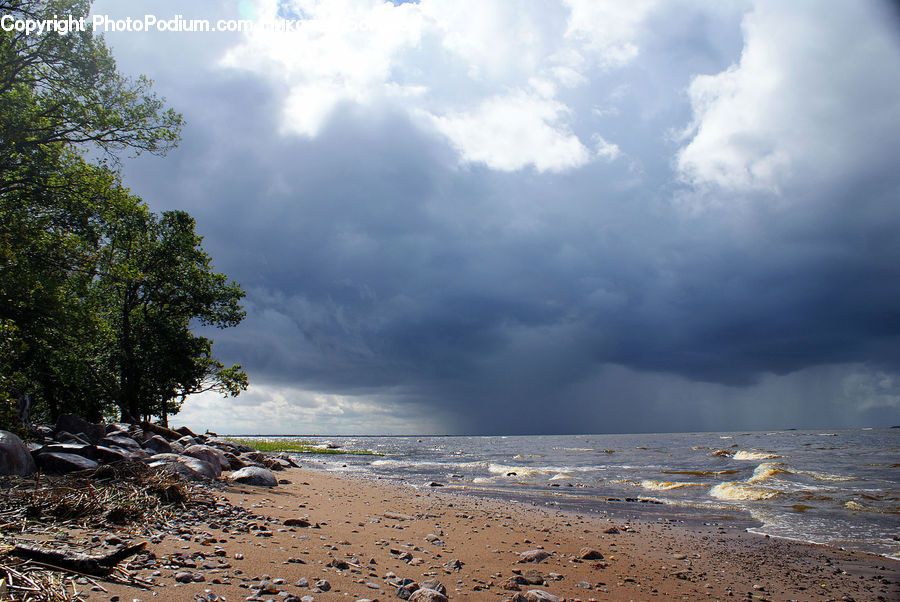 Beach, Coast, Outdoors, Sea, Water, Azure Sky, Cloud