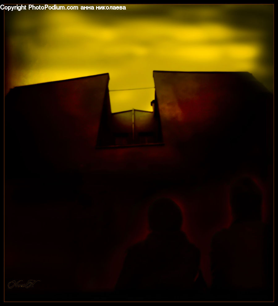Chair, Furniture, Light, Fence, Wall, Candle, Lighting