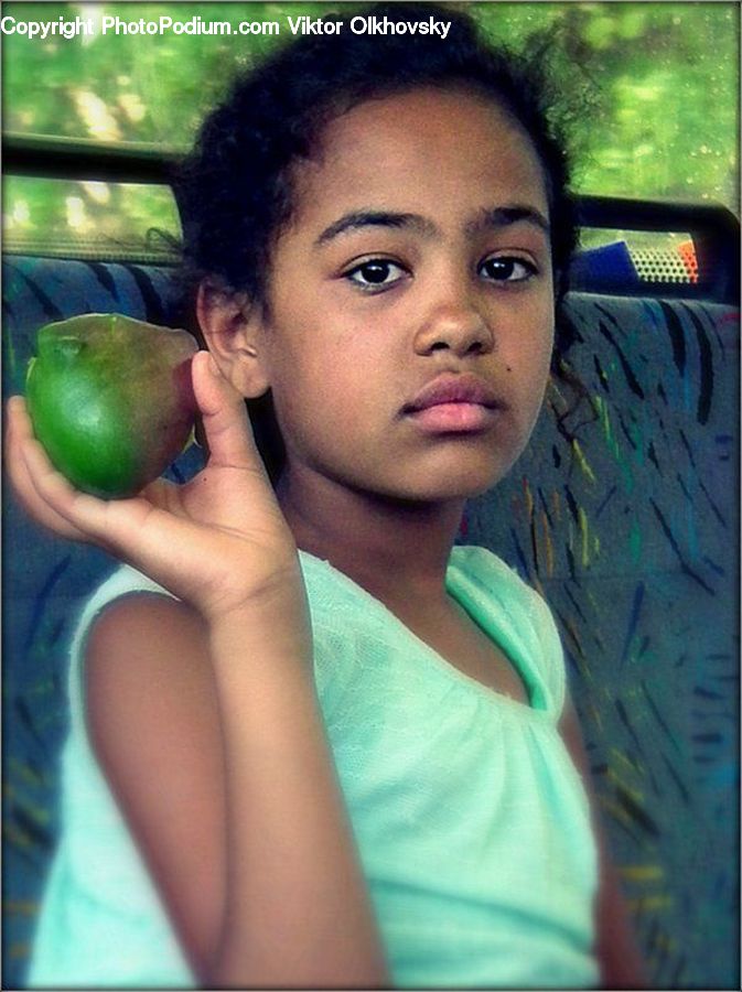 Human, People, Person, Apple, Fruit, Art, Portrait